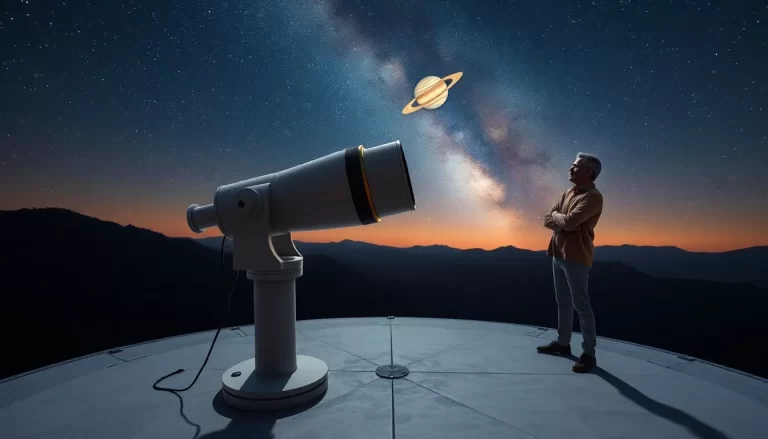 Melhores telescopios para ver saturno